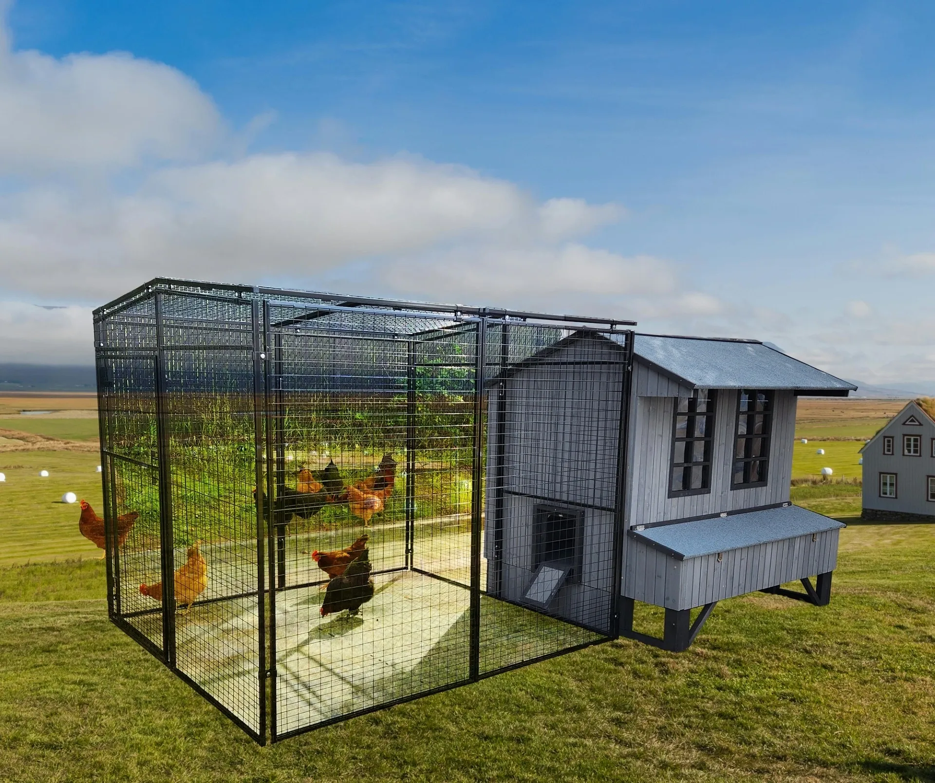 wood chicken coops | solid fir chicken coops by RUGGED RANCH